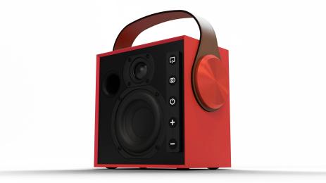 Акустика портативна Morel BIGGIE Ruby Red