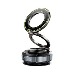 Тримач в авто Remax RM-C36 Tri-Fold Air Cushion Magnetic Rotatable Car Holder Tarnish (6954851238492)