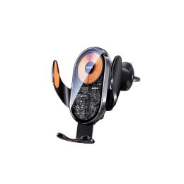 Тримач в авто Remax RM-C17i Ultra-thin 3-Axis Linkage Car Holder Black 15W (6954851216018)