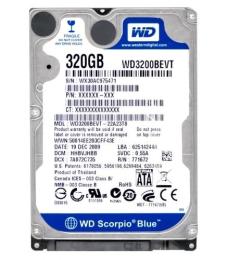 HDD диск WD Scorpio Blue 320GB (WD3200BEVT) (Ref) (Відновлений) (Відновлений)