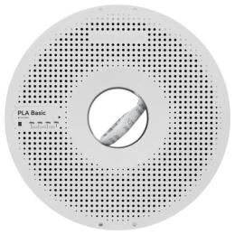 Пластик для 3D-принтера Bambu Lab PLA Basic 1kg Silver (10102), з котушкою (PLASI)