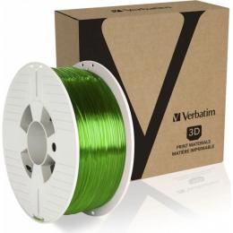 Пластик для 3D-принтера Verbatim PETG 1.75mm, 1кг Transparent Green (55057)