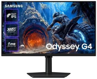 Монітор Samsung Odyssey G4 (LS25HG400EIXUA) Black 25