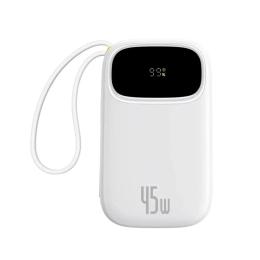 Зовнішній портативний акумулятор Baseus EnerFill FC31 Qpow 3 10000mAh White 45W (E0028C01)
