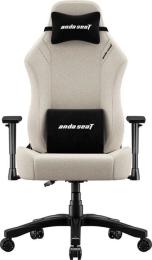 Ігрове крісло Anda Seat Luna Size L Ivory Fabric (AD18-44-I-F)