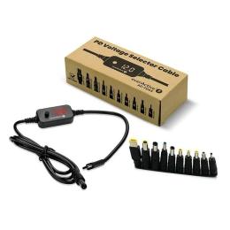 Блок живлення для ноутбука everActive AD-PD65 Black універсальний, USB-C, 65W, набір перехідників