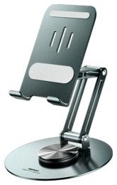 Тримач-підставка для телефона Remax RM-C37 Alloy Foldable Rotatable Phone&amp;Tablet Universal Holder Green (6954851254492)