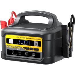 Автономний пусковий пристрій (бустер) Vtoman Jump Starter VT-Pro 10000A, 12V/24V, 58800mAh