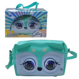 Сумка Infinity Little Winking elf K1211 Turquoise White Лисичка