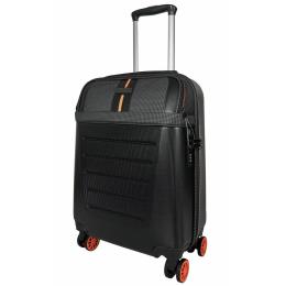 Валіза Semi Line 20 (S) Black Orange Line (T5734-1)