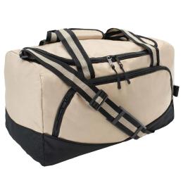 Сумка Semi Line 29 Beige Black (A3026-7)