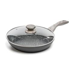 Сковорідка Holmer Star Chef Granite Premium 26 см з кришкою Black (FP-22326-SWMGBL)