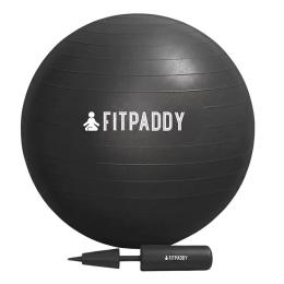 Мяч для фітнесу FITPADDY 65 см чорний (GBALL65)