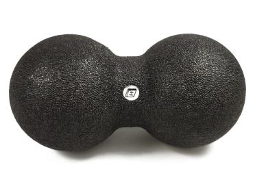 Масажний мячик подвійний EasyFit EPP DuoBall 23x12 см Black (EF-2000)