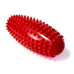 Масажний овальний ролик з шипами EasyFit Almond Red (EF-1071-R)