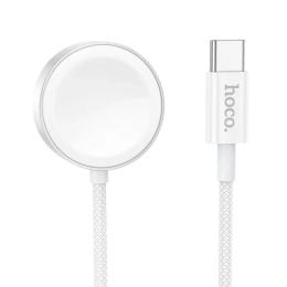 Бездротовий зарядний пристрій для смарт-годинника Hoco CW59 iWatch/Samsung watch White