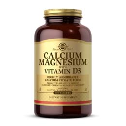 Вітаміни та мінерали Solgar Calcium Magnesium with Vitamin D3 - 300 tabs (2023-10-4112)