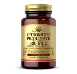 Вітаміни та мінерали Solgar Chromium Picolinate 500 mcg - 60 caps (2023-10-2203)