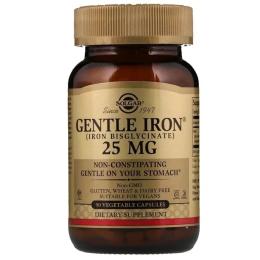 Вітаміни та мінерали Solgar Gentle Iron - 90 vcaps (2022-10-1529)