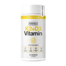Вітаміни та мінерали Pure Gold K2+D3 Vitamin - 60 caps (2023-10-5642)
