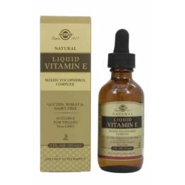 Вітаміни та мінерали Solgar Liquid Vitamin E - 59.2 ml (2023-10-7011)