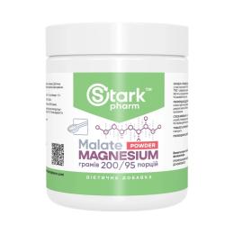 Вітаміни та мінерали Stark Pharm Magnesium Malate Powder - 200g (2024-11-0862)