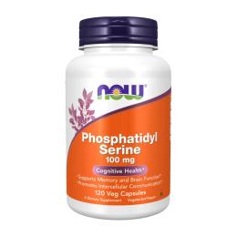 Вітаміни та мінерали Now Foods Phosphatidyl Serine 100mg - 120 vcaps (2023-10-5237)