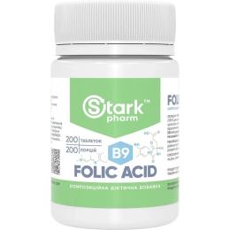 Вітаміни та мінерали Stark Pharm Stark Folic Acid - 200tab (100-98-8901542-20)