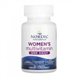 Вітаміни та мінерали Nordic Naturals Womens One Daily Multivitamin - 30 tabs (2023-10-5980)