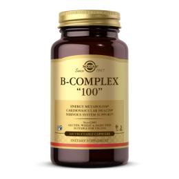 Вітаміни та мінерали Solgar B-Complex 100 - 100 vcaps (2023-10-4119)