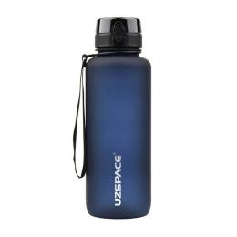 Пляшка для води UZSPACE Frosted Waterbottle 3056 1, 5 L Black Blue