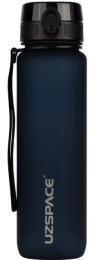 Пляшка для води UZSPACE Tamish Frosted Waterbottle 3038 1L Dark Blue
