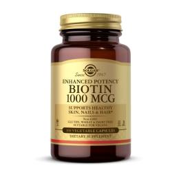 Вітаміни та мінерали Solgar Biotin 1000 mcg (100 veg caps) (18260-01)