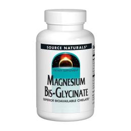 Вітаміни та мінерали Source Naturals Magnesium Bisglycinate Powder (60 tab) (22754-01)