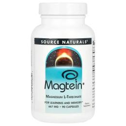 Вітаміни та мінерали Source Naturals Magtein 667 mg (90 caps) (24627-01)