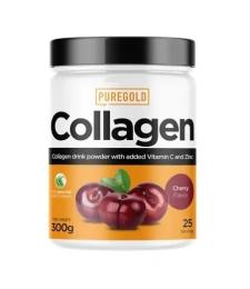 Натуральна добавка і екстракт Pure Gold Collagen - 300g Cherry (2023-10-7905)