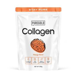 Натуральна добавка і екстракт Pure Gold Collagen - 300g Mango (2023-10-7998)