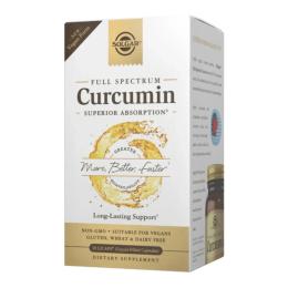 Натуральна добавка і екстракт Solgar Full Spectrum Curcumin Liquid Extract - 30 softgels (2023-10-4154)
