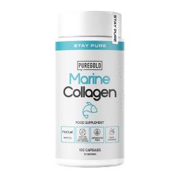 Натуральна добавка і екстракт Pure Gold Marine Collagen - 100 caps (2023-10-6074)