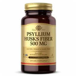 Натуральна добавка і екстракт Solgar Psyllium Husks Fiber 500mg - 200 Vcaps (2022-10-0733)