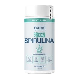 Натуральна добавка і екстракт Pure Gold Spirulina - 90 caps (2023-10-6079)