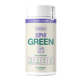 Натуральна добавка і екстракт Pure Gold Super Green - 60 caps (2023-10-6076)