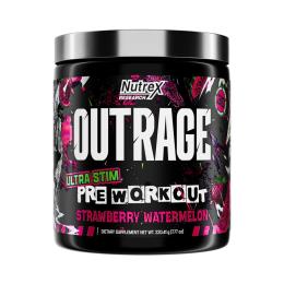 Передтренувальний комплекс Nutrex Outrage High-Stim Pre-Workout - 30 servings Strawberry Watermelon (2023-10-6535)