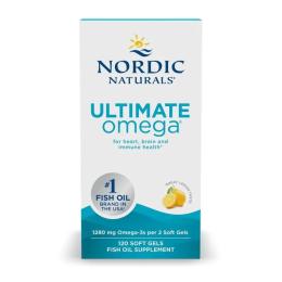 Рибячий жир та омега Nordic Naturals Ultimate Omega - 120 softgels (2023-10-5968)