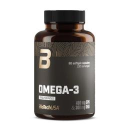Рибячий жир та омега BioTech Omega 3 Triglycerides (60 softgel caps) (24836-01)