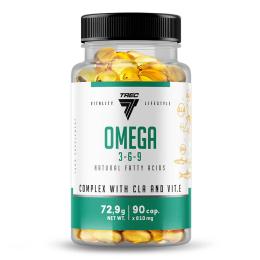 Рибячий жир та омега TREC nutrition Omega 3-6-9 (90 caps) (19197-01)