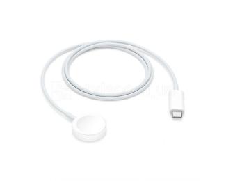 Бездротовий зарядний пристрій для смарт-годинника Infinity Apple Watch Magnetic з Type-C 5W 1м White (2710000294269)