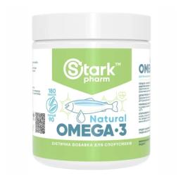 Рибячий жир та омега Stark Pharm Natural Omega 3 - 180caps (2022-10-0762)