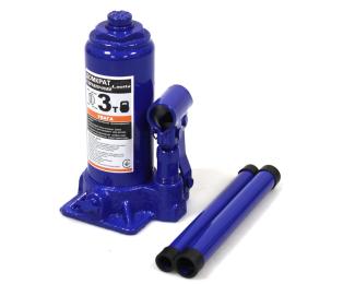 Домкрат Lavita LA JNS-03PVC Blue 3 т, 180 мм - 340 мм пластиковий кейс