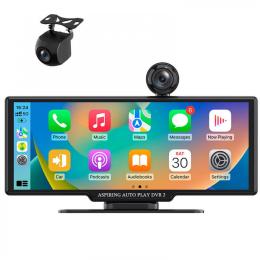 Автомобільний монітор Aspiring Auto Play DVR 2 Black Magnet, CarPlay, Android auto (DVR-S802)